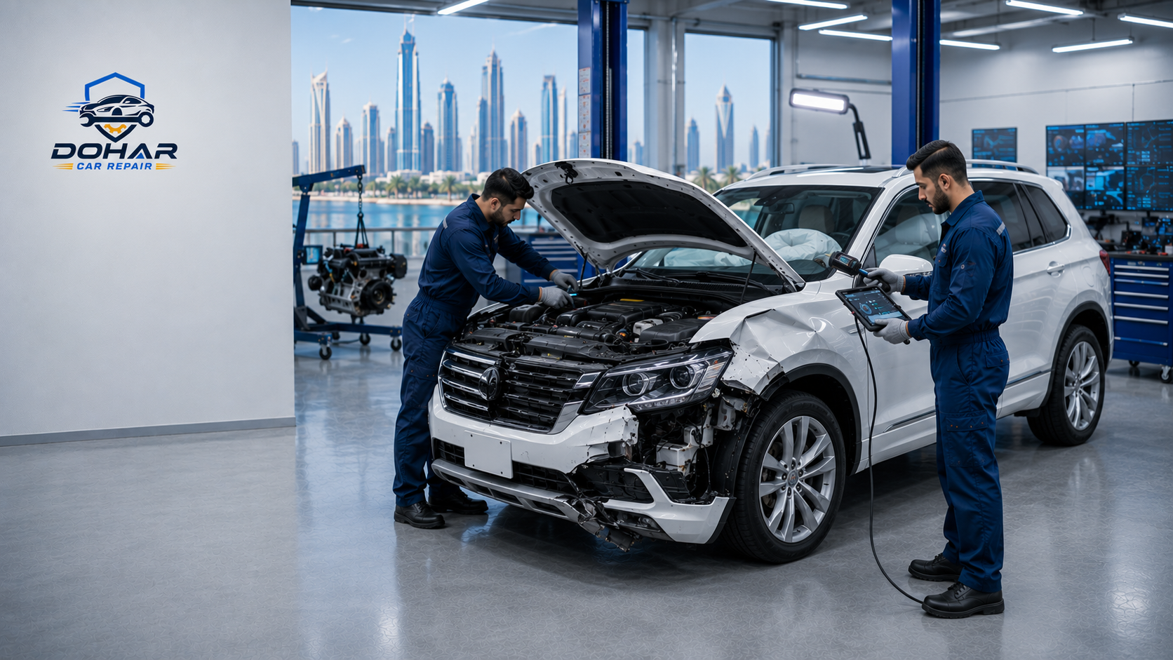 Selling accident and damaged car in Doha Qatar for cash