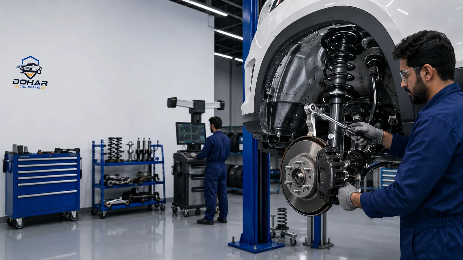 Car suspension noise causes and when you need repair in Doha