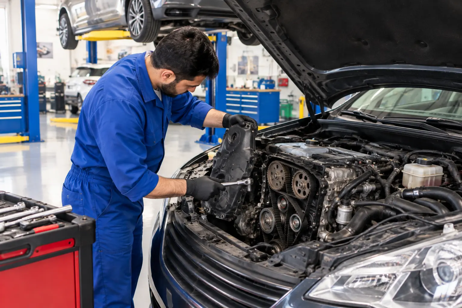 Timing belt replacement service Doha Qatar